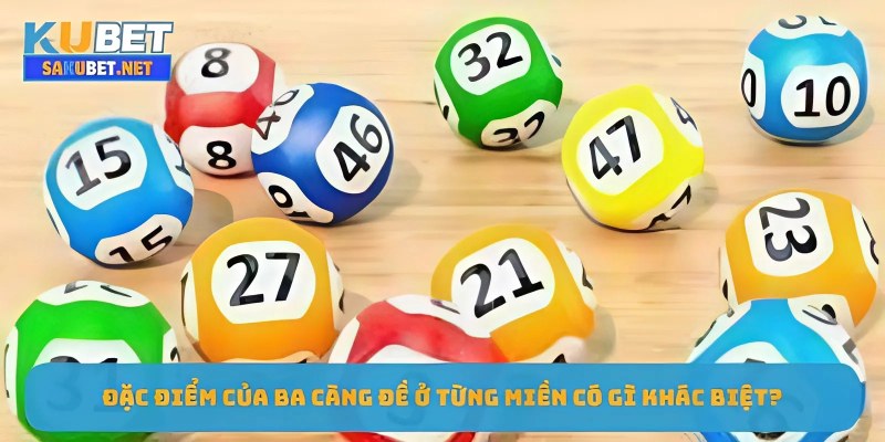 Đặc điểm của ba càng đề ở từng miền có gì khác biệt?